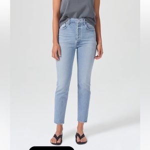 AGOLDE Riley Crop Jeans